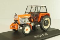 Ursus C-385 1969, orange, Kultowe Traktory #5, Hachette 1:43 На запчасти!