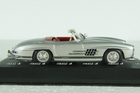 Mercedes 300 SL Roadster 1959 silver metallic, 400039030, Minichamps 1:43