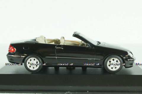 Mercedes CLK Cabriolet (A209) black, 400031430, Minichamps 1:43