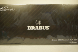 Mercedes G800 Brabus XLP Adventure Pick Up, black, ALM860521, Almost Real 1:18