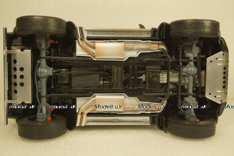 Mercrdes G500 4x4² concept, black, ALM820202, Almost Real 1:18