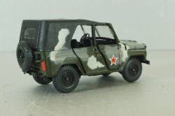 Уаз-469, камуфлированный , Агат 1:43