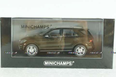 Mercedes ML350, 2011 (W166), brown metallic, 400030101, Minichamps 1:43