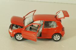 Volkswagen Polo 5-dors (Polo III) 1994, red, 1003R, Schabak 1:43