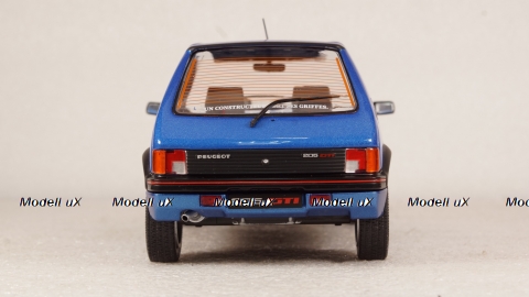 Peugeot 205 GTI blue, 421186300, Solido 1:18