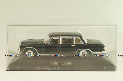 Mercedes-Benz 600 (W100) 1964, black, Altaya, MBOMS056, Mercedes-Benz Offizielle Modell Sammlung #56, 1:43 Уценка!