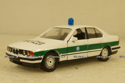 BMW 535I Polizei, white with green streeps Schabak 1:43