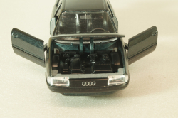 Audi 90 Quattro (B3) 1987, dark blue, 1037, Schabak 1:43