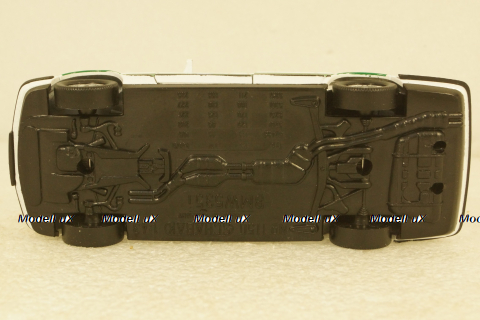 BMW 535I Polizei, white with green streeps Schabak 1:43