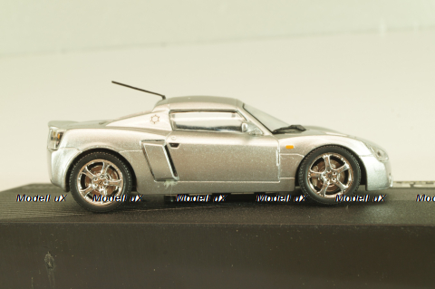 Opel Speedster, N.Loeb/M.Smith 2000, silver, OPCD131, Opel Collection Designer #131 1:43