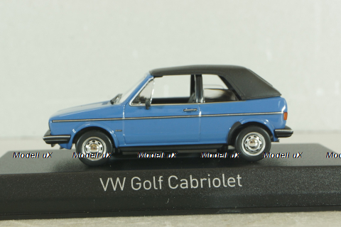 Volkswagen Golf Cabriolet 1981,  Blue, 840069, Norev 1:43