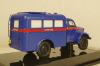 Газ 63 "АМ-2" 1957г с площадкой на крыше, кабина Молотов (Автомобиль Милицейский на шасси ГАЗ-63, Вторая модель), 106304, DiP Models 1:43