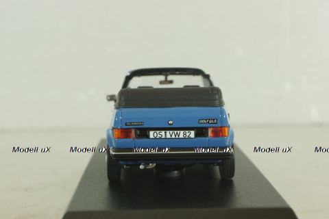 Volkswagen Golf Cabriolet 1981,  Blue, 840069, Norev 1:43