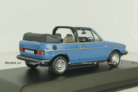 Volkswagen Golf Cabriolet 1981,  Blue, 840069, Norev 1:43