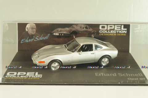 Opel Speedster, N.Loeb/M.Smith 2000, silver, OPCD131, Opel Collection Designer #131 1:43