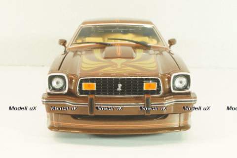 Ford Mustang II King Cobra 1978, brown, 13669, Greenlight 1:18