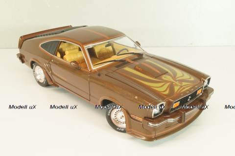 Ford Mustang II King Cobra 1978, brown, 13669, Greenlight 1:18