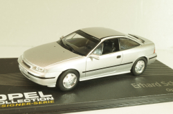 Opel Calibra Erhard Schnell 1989, silver, OPCD136, Opel Collection Designer #136 1:43