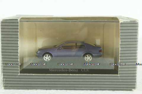 Mercedes CLK230 Coupe 1998 (C208) blue, Busch 1:87