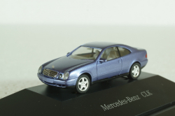 Mercedes CLK230 Coupe 1998 (C208) blue, Busch 1:87