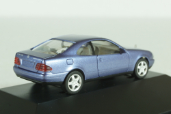 Mercedes CLK230 Coupe 1998 (C208) blue, Busch 1:87
