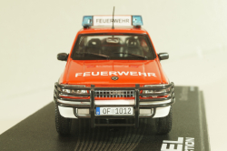 Opel Frontera A 4x4 fire engine 1995, red, OPC033, Opel Collection #33 1:43