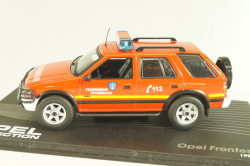 Opel Frontera A 4x4 fire engine 1995, red, OPC033, Opel Collection #33 1:43