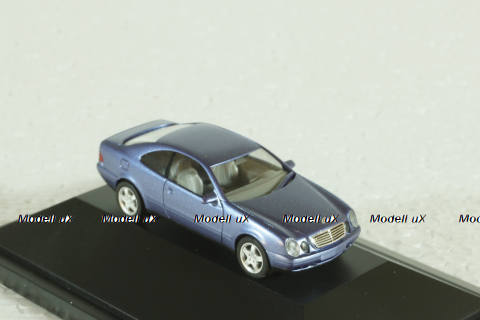 Mercedes CLK230 Coupe 1998 (C208) blue, Busch 1:87