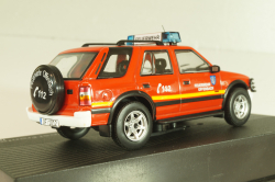 Opel Frontera A 4x4 fire engine 1995, red, OPC033, Opel Collection #33 1:43