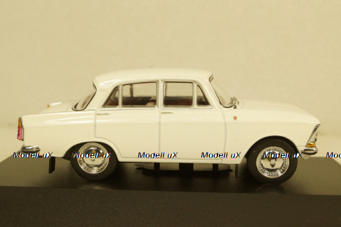 Москвич-408 1968 белый, IST102,  IST 1:43