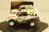 Mitsubishi Pajero Rally Paris-Dakar 1998 Saby/Serieys St.Nr.205, SKM99068, Skid 1:43