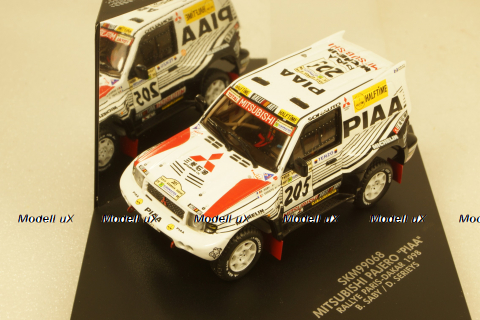 Mitsubishi Pajero Rally Paris-Dakar 1998 Saby/Serieys St.Nr.205, SKM99068, Skid 1:43