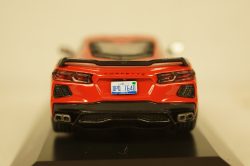 Chevrolet Corvette 2020, red, American Cars №61, Altaya 1:43