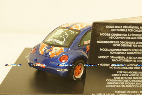 Volkswagen Beetle Trophee Andros #42B 1999, blue, Thevenod/Morel, SKM99083, Skid 1:43