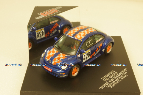 Volkswagen Beetle Trophee Andros #42B 1999, blue, Thevenod/Morel, SKM99083, Skid 1:43