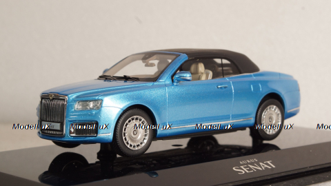 AURUS SENAT кабриолет с закрытым тентом 2019, 412315, DiP Models 1:43 Уценка!