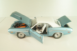Dodge Challenger Western Sport Special 1970, blue metallic, 13644, Greenlight 1:18