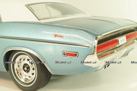 Dodge Challenger Western Sport Special 1970, blue metallic, 13644, Greenlight 1:18