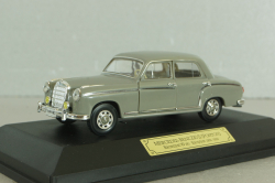 Mercedes-Benz 220 S Ponton (W180) 1956, dealer packing, grey, Faller 1:43
