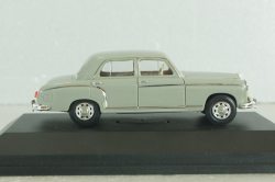 Mercedes-Benz 220 S Ponton (W180) 1956, dealer packing, grey, Faller 1:43