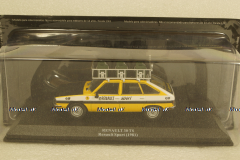 Renault 30 TS (1981) Team Renault Sport, Rally Assistance №20