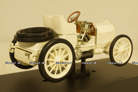 Mercedes Simplex 35 HP 1901, white, MUS027, IXO Museum 1:43