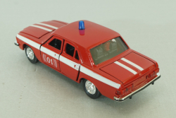 Газ-3102 Волга, пожарный штабной автомобиль, Агат 1:43
