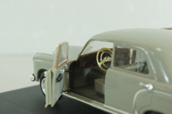 Mercedes-Benz 220 S Ponton (W180) 1956, dealer packing, grey, Faller 1:43