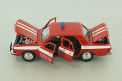 Газ-3102 Волга, пожарный штабной автомобиль, Агат 1:43