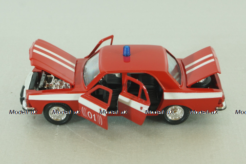 Газ-3102 Волга, пожарный штабной автомобиль, Агат 1:43
