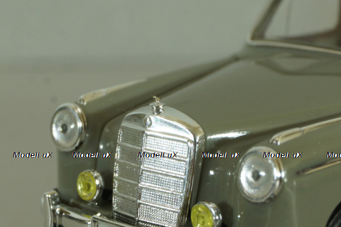 Mercedes-Benz 220 S Ponton (W180) 1956, dealer packing, grey, Faller 1:43