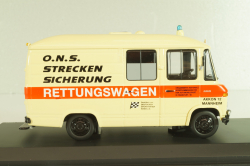 Mercedes-Benz L 408 RTW, Ambulance, 450358100, Schuco 1:43