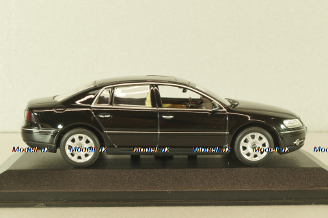 Volkswagen Phaeton 2002, black, Minichamps 1:43