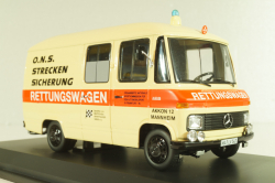 Mercedes-Benz L 408 RTW, Ambulance, 450358100, Schuco 1:43